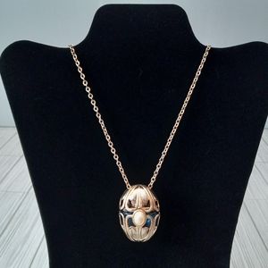 Vintage Avon Long Necklace with Perfume Bottle Pendant